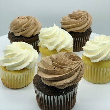 Plain Iced Cupcake