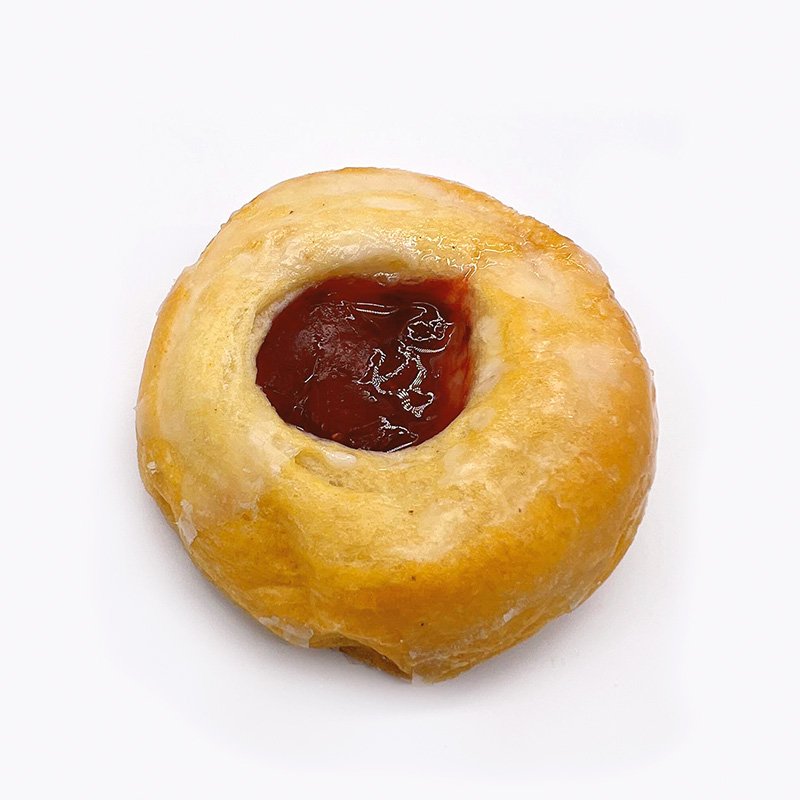 Strawberry Rhubarb Danish