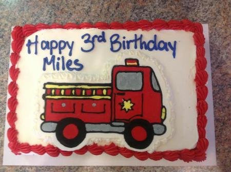 # 36 Fire Truck 1/4 Slab 